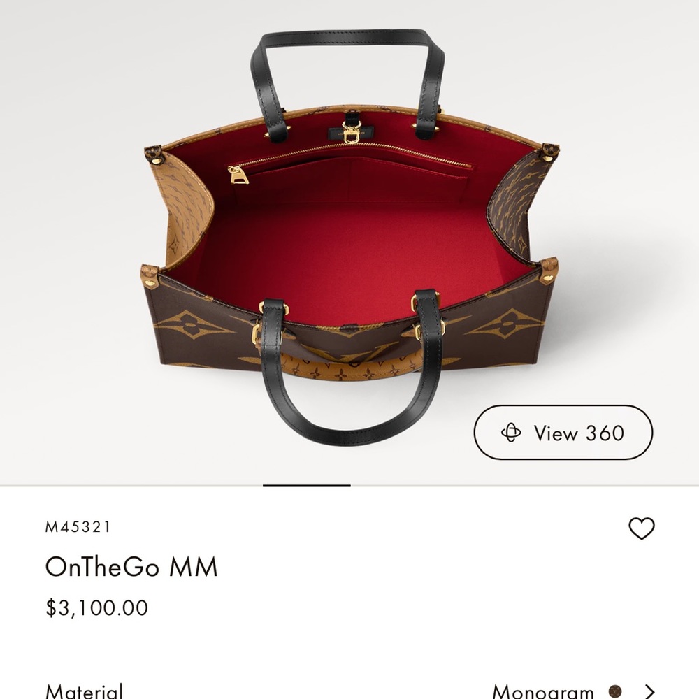 Lightly used lv tote bag